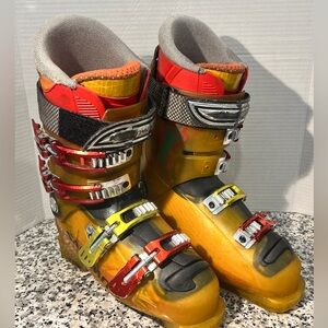 Salomon Gold and Red Men's Rain & Snow Boots